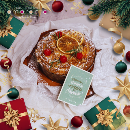 Pan de Navidad Amaranto 2025