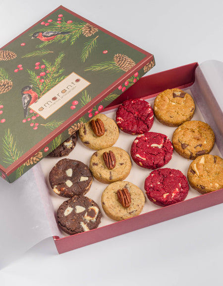 Caja Navideña Galletas New York