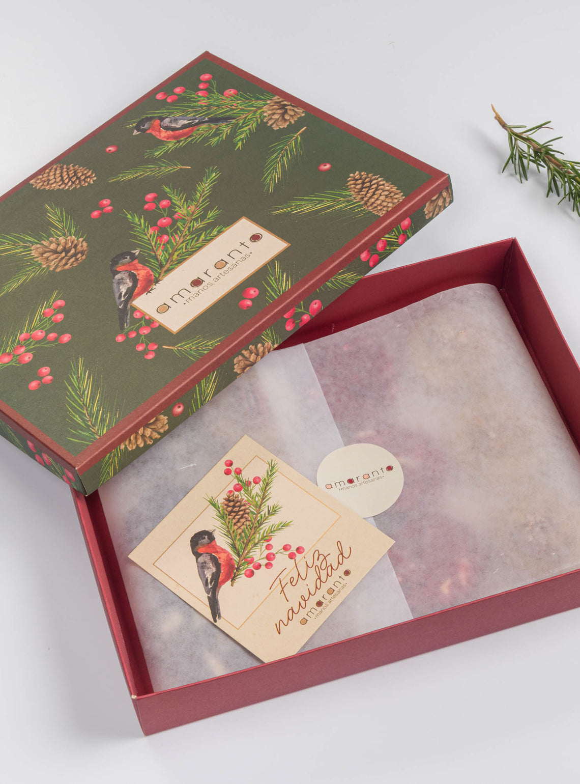 Caja Navideña Galletas NY Style