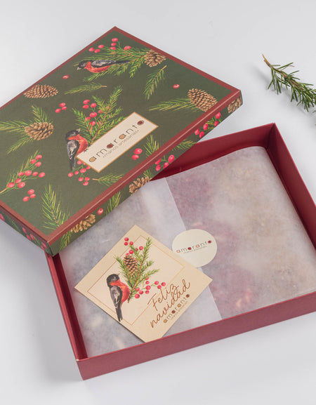 Caja Navideña Galletas New York