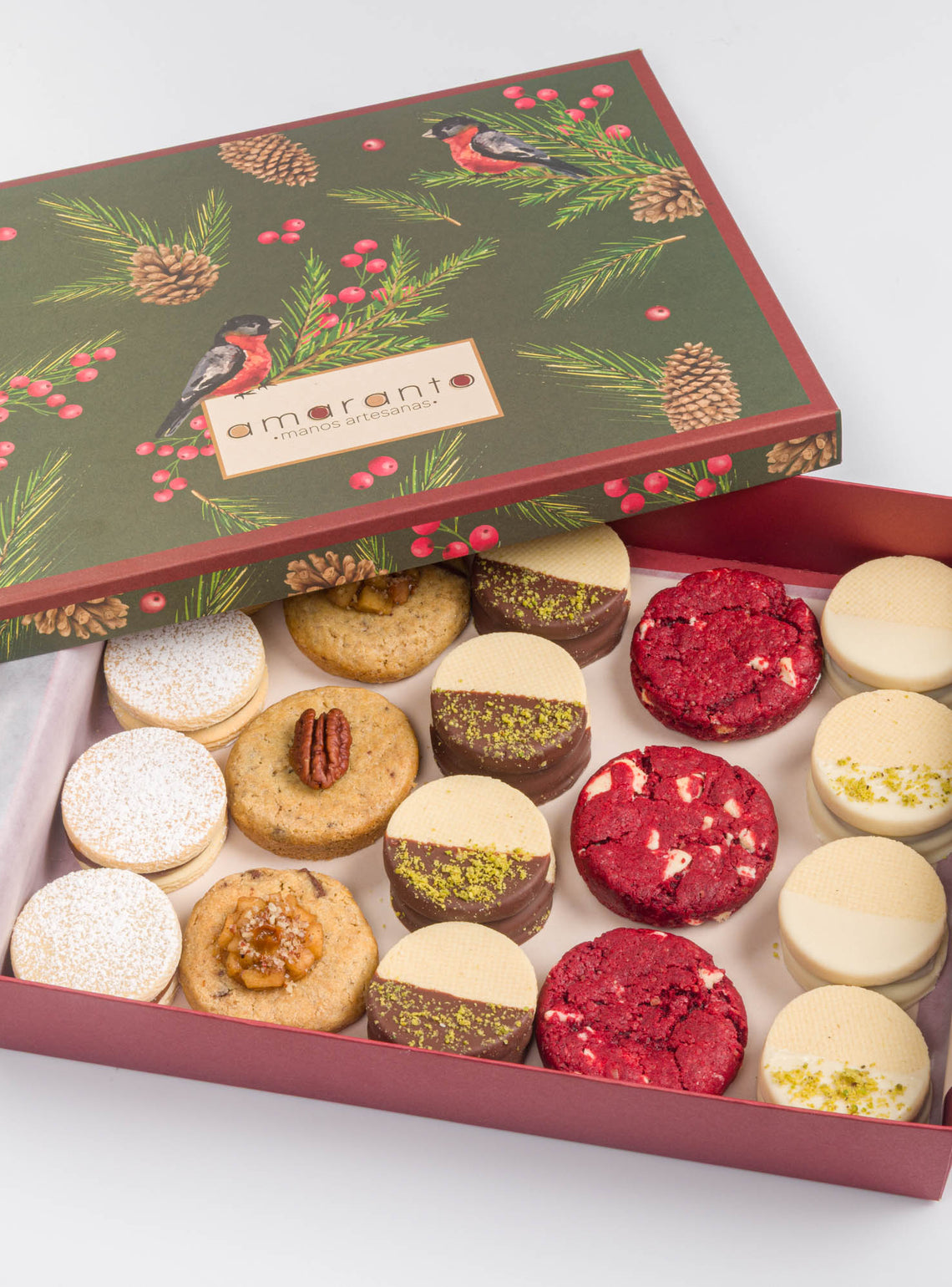 Caja Navideña Galletas NY Style