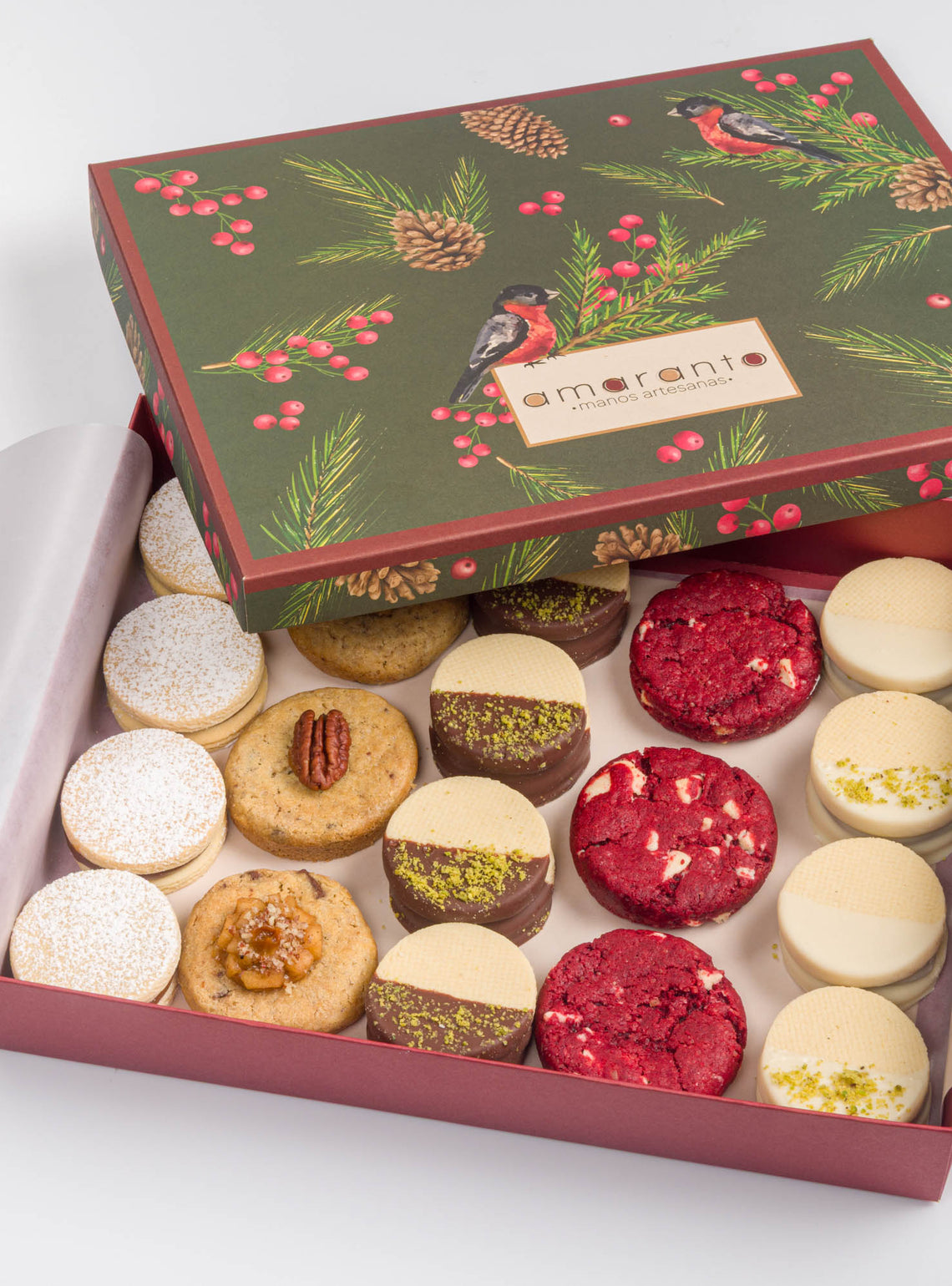 Caja Navideña Galletas NY Style