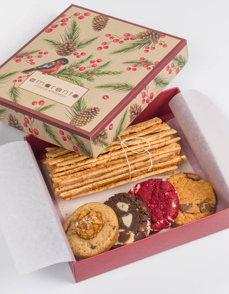 Caja Navideña De Sal y Azúcar