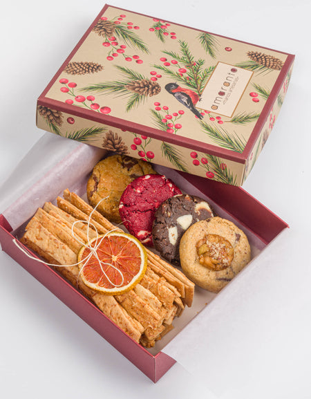 Caja Navideña De Sal y Azúcar