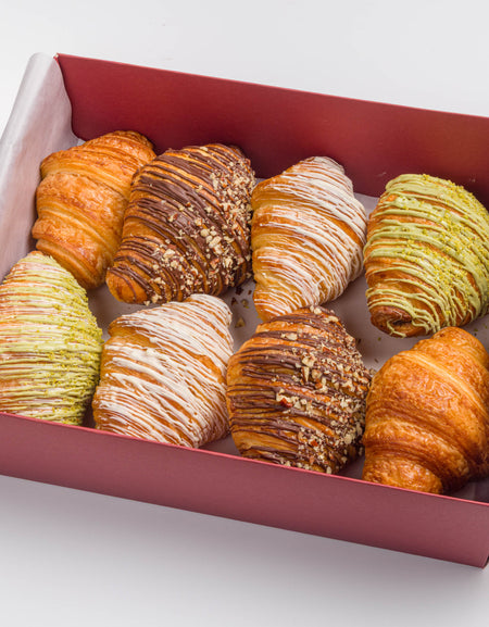 Caja Navideña Croissant Surtida x8