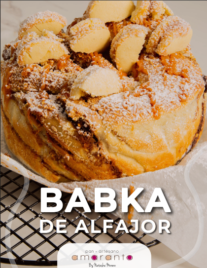 RECETARIO BABKA  DE ALFAJOR