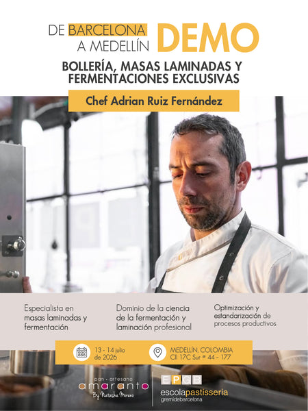 Demo de bollería, masas laminadas y fermentaciones exclusivas