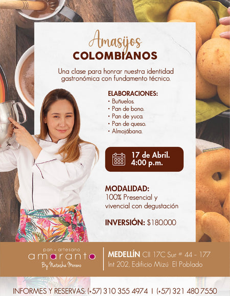 Amasijos Colombianos – 17 de Abril | Tradición y Técnica