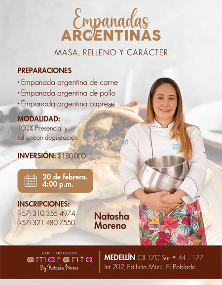 Clase - 20 de febrero – Empanadas Argentinas Artesanales