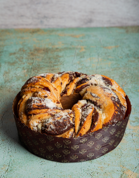 Babka Chocolate y crocante