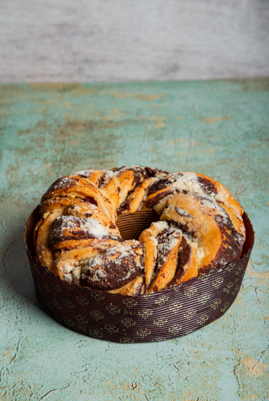 Babka Chocolate y crocante