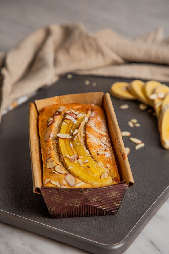 Gluten Free Pan Banana Almendras
