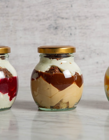 Postres en frasco